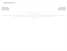 Tablet Screenshot of designereyewear.com